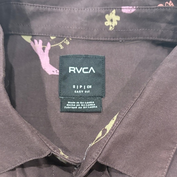 Men's RVCA ButtonUp Shirt - Picture 2 of 3